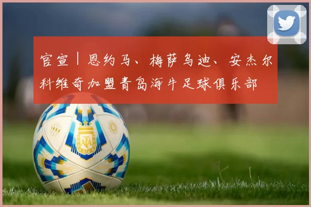 官宣｜恩约马、梅萨乌迪、安杰尔科维奇加盟青岛海牛足球俱乐部